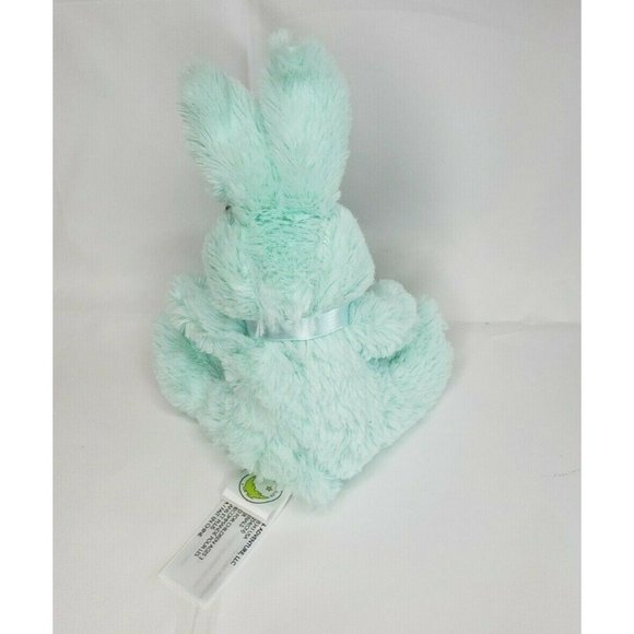 Animal Adventure Daisy Bunny Plush Mint Green Cuddle Bunny  8" - Picture 7 of 12